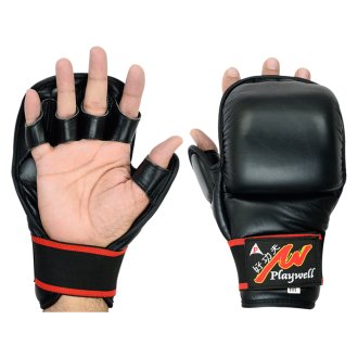 MMA Sparring Shooto All Leather Glove - 7oz