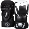 Venum Black MMA Impact Sparring Gloves - 7oz
