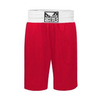 Bad Boy Pro Boxing Shorts - Red