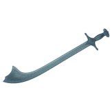 Black Polypropylene Nepalese Kora Sword