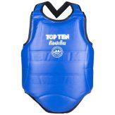 Top Ten Muay Thai IFMA Approved Chest Guard - Blue
