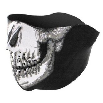 Ninja Half Face Skull Mask Balaclava