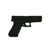 Realistic TP Rubber Hand Gun Glock W/ Trigger