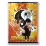 Large Bruce Lee Wall Poster Scroll: NO6