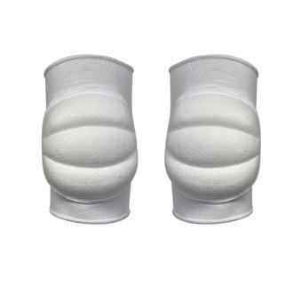 Deluxe Padded MMA Knee Pads - White
