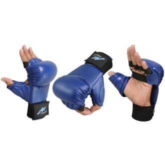 Karate Mitts Elite With Thumb Protection - Vinyl