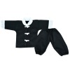 Baby Kung Fu Suit - Black (Infant Uniform)