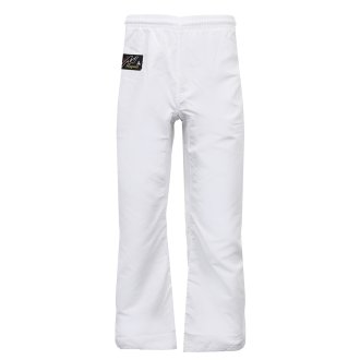 Ultra Light weight White Micro fibre Trousers