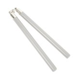 Competition Wooden Speed Nunchucks Chain 11"- Silver - PRE ORDER