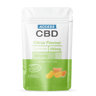 Access CBD Gummies - Citrus Flavour - 250mg