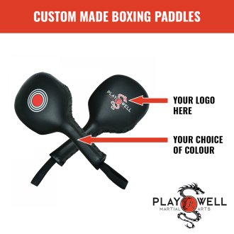 Custom Made Martial Arts Boxing Paddles - Your Logo