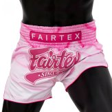 Fairtex Slim Cut Alma Muay Thai Fight Shorts - Pink