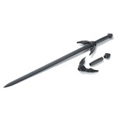 Black Polypropylene Chinese Han Eagle Sword