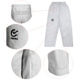 Elite Ultra Light White Taekwondo Training Pants - Adults