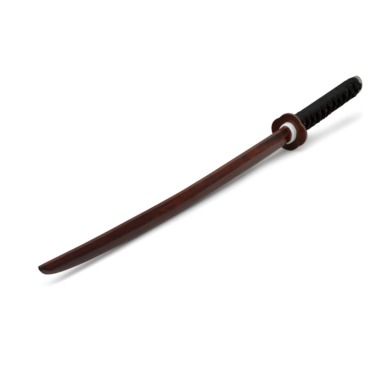 Cherry Oak Wooden Bokken With Roped Handle - PRE ORDER - Click Image to Close