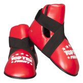 Top Ten Pointfighter Sparring Boots - Red