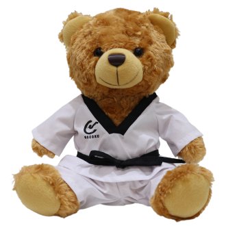 Childrens Taekwondo Plush Teddy Bear - PRE ORDER
