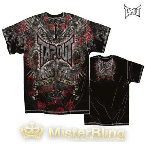Tapout MMA Short Sleeve T-shirt Black - Live proud Tapout MMA Short Sleeve T-shirt Black - Live proud