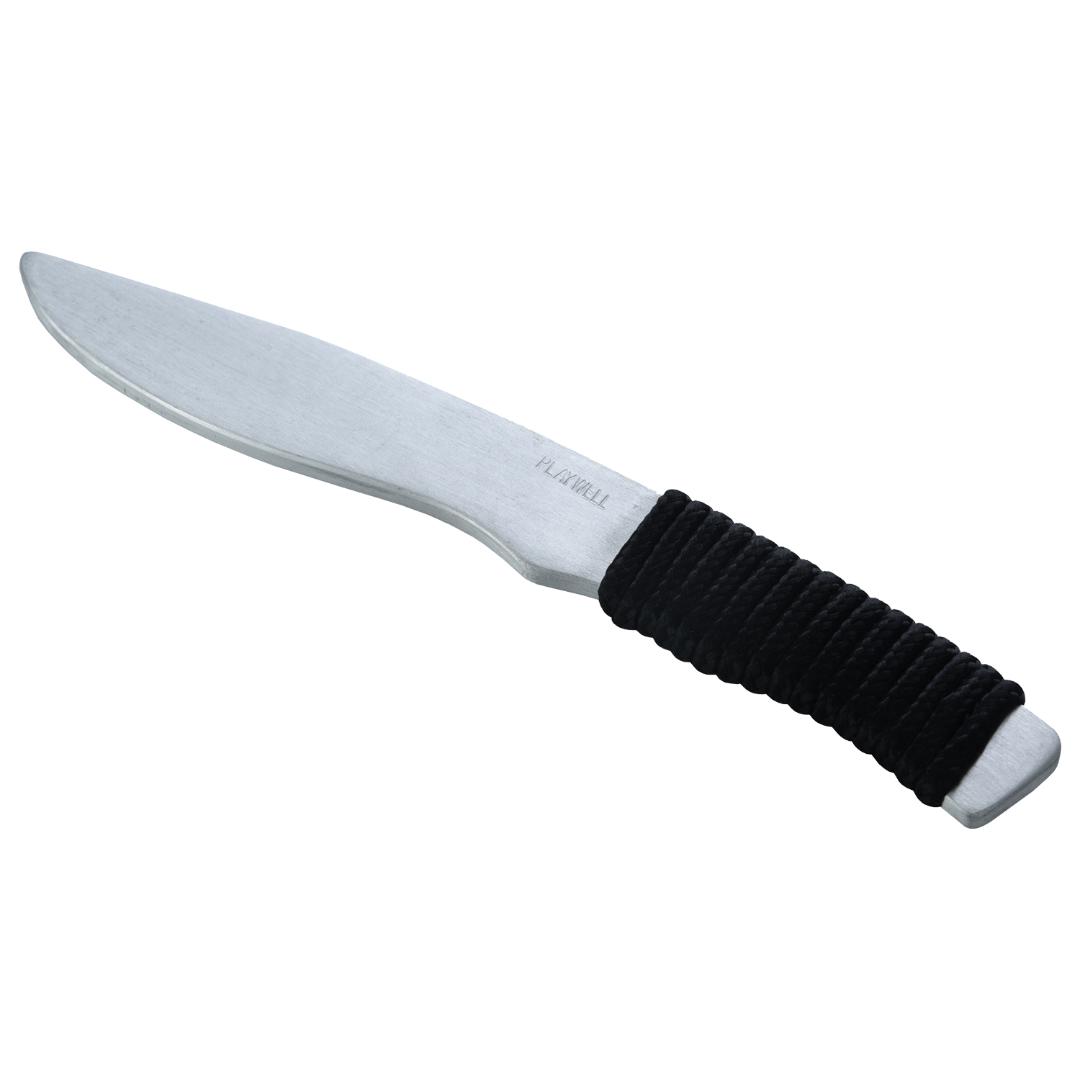 Roped Grip Blunt Training Knife - NO14 - Click Image to Close