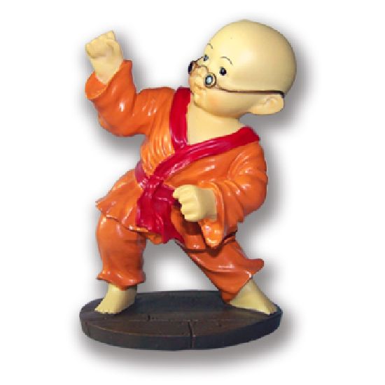Figure: Shaolin Orange Uniform Monk - NS6 - Click Image to Close