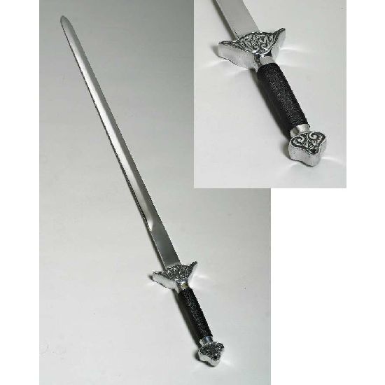 Deluxe Roped Aluminium Tai Chi Sword - Click Image to Close