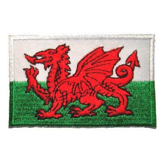 Wales Flag Patch - Click Image to Close