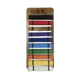 Square Wall Mounted Belt Display Stand - KOA Wood - PRE ORDER