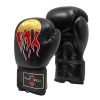 Boxing Pro Series Black Flames Gloves
