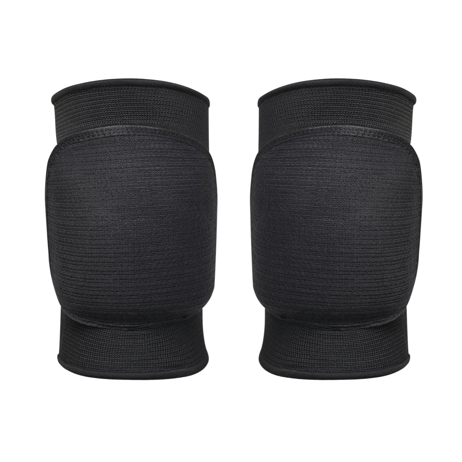 Deluxe Padded Judo/ Ju Jitsu Knee Pads - Black - Click Image to Close