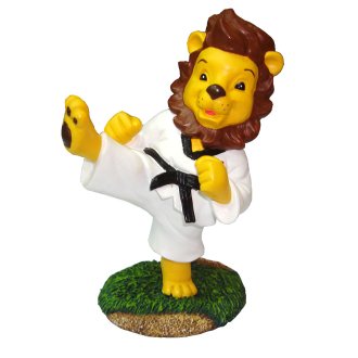 Taekwondo Lion Doll Figurine - H979