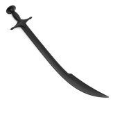 Black Polypropylene Shamshir Sword