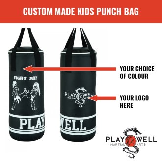 Custom Made Martial Arts Kids Boxing Punching Bag - Your Logo