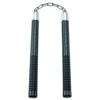 Black Polypropylene Full Contact Nunchucks - PRE ORDER