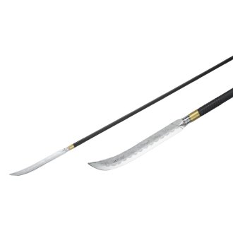 Black Polypropylene Full Contact Long Pole Naginata Stick