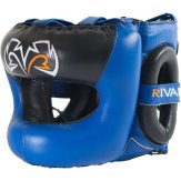 Rival Boxing RHGFS3 Face Saver Head Guard - Blue