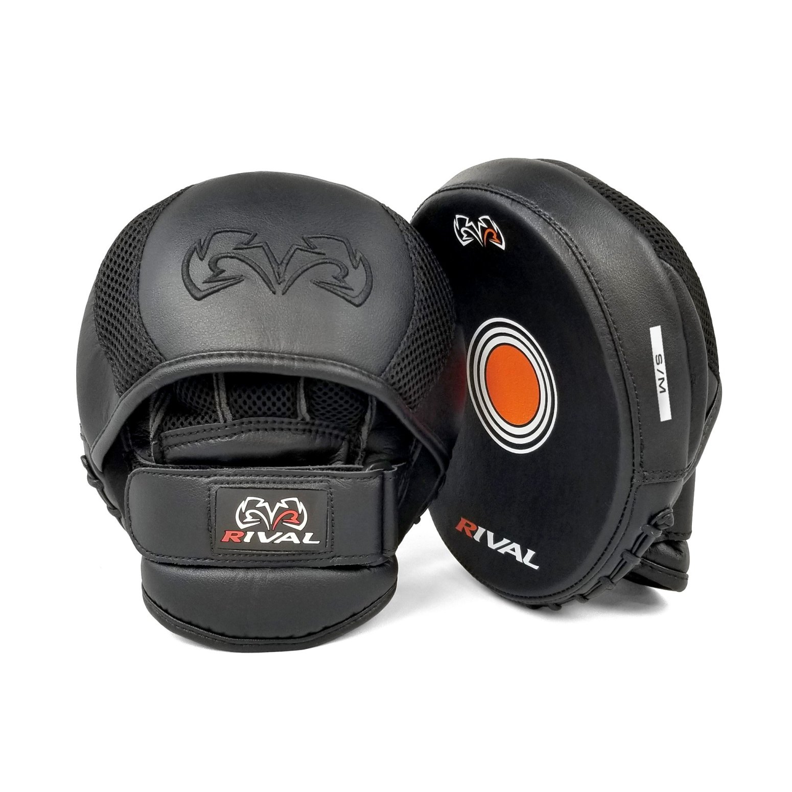 Rival Boxing RPM11 Evolution Punch Mitts - Black - Click Image to Close