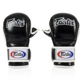 Fairtex FGV15 MMA Leather 7oz Sparring Gloves - Black