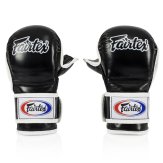 Fairtex FGV15 MMA Leather 7oz Sparring Gloves - Black