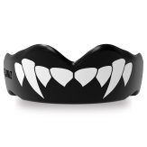 SAFEJAWZ Extro Series Fangz Self Fit Mouthguards - Black