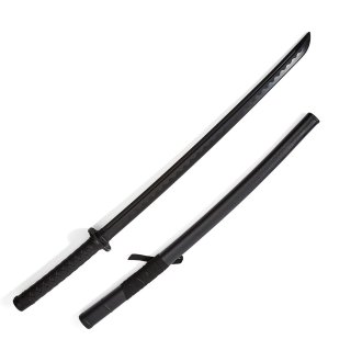 Playwell Martial Arts Black Polypropylene Full Contact Childrens Shoto W/Scabbard 