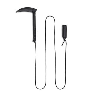 Black Polypropylene Kusarigama With Cord