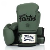 Fairtex BGV11 F Day Microfibre Boxing Gloves - Green