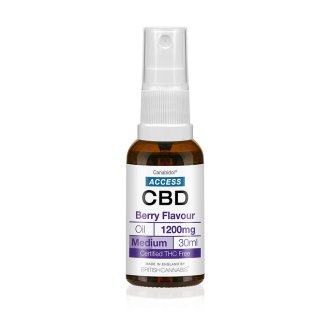 Access CBD Oil - Berry Flavour - 1200mg