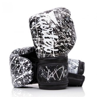 Fairtex BGV14PT The Painter Boxing Gloves - Black