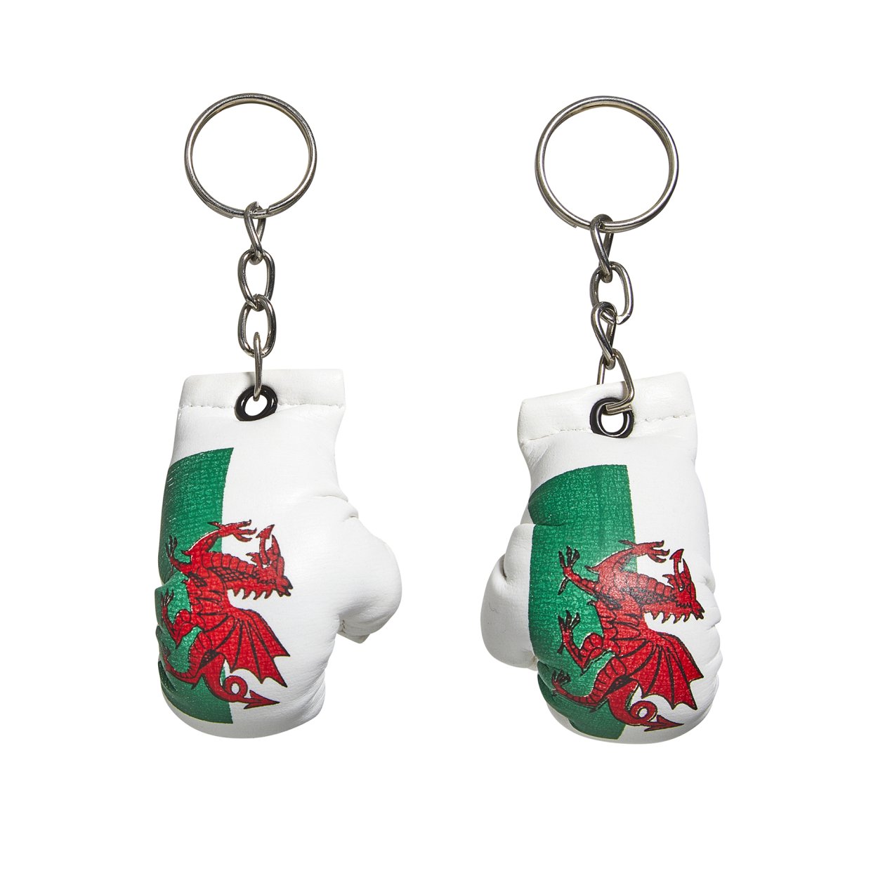 Country Flag Keyrings - Wales - Click Image to Close