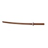 Brown Polypropylene Childrens Full Contact Bokken - 33" Brown Polypropylene Childrens Full Contact Bokken - 33"