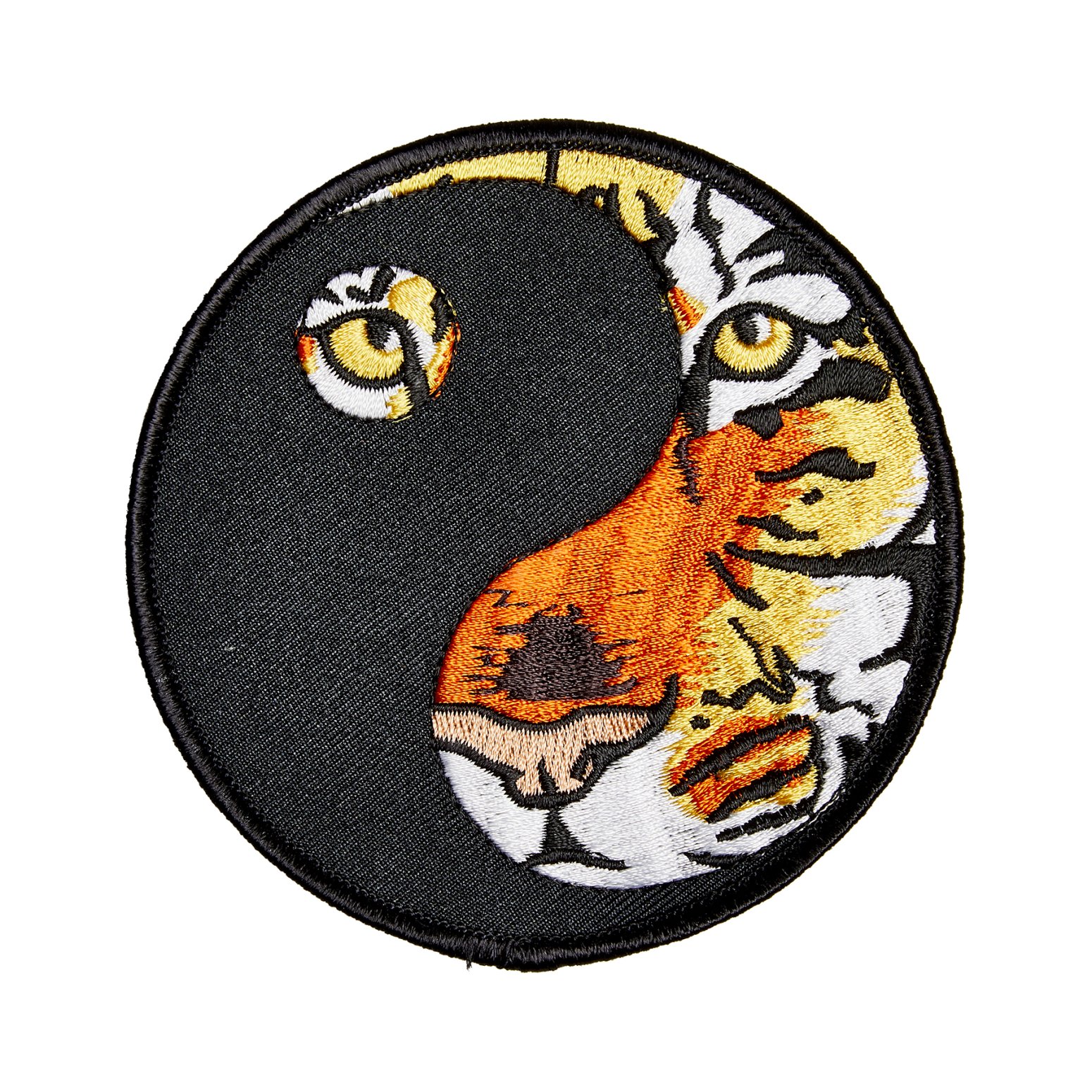 Yin Yang Tiger Patch - Click Image to Close