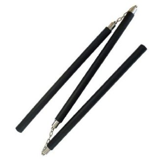 Rubber Three Sectional Staff with Metal BB - PRE ORDER