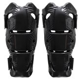 Dipped Foam Shin guard: Double Layer - Metallic Black