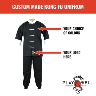 Custom Made Martial Arts Kung Fu Uniform - Your Logo